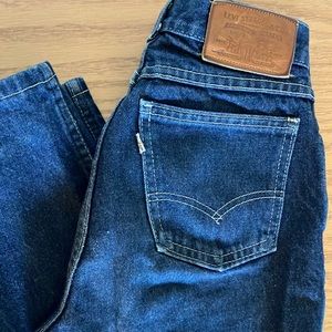 Vintage Levi’s Tall Dark Wash Jeans. Sz. 2 originally bought for $100